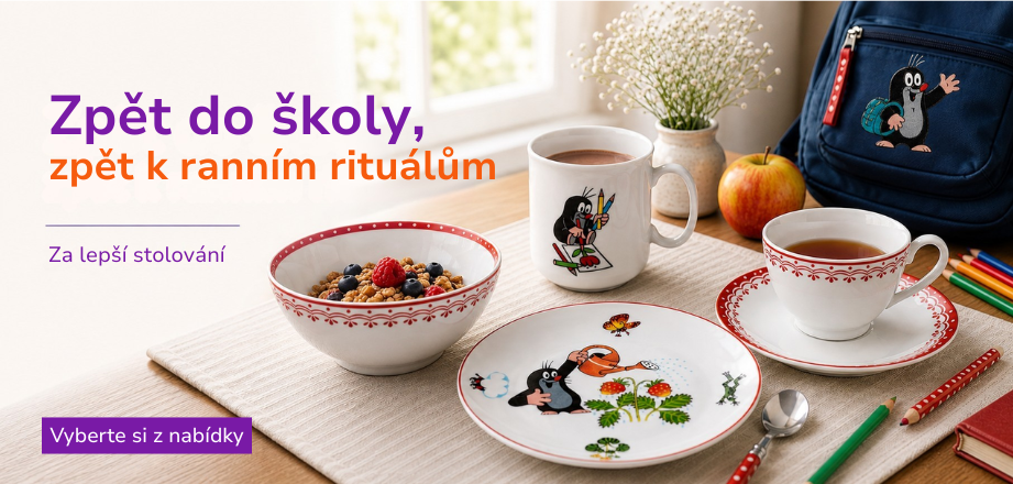 Návrat do školy s českým porcelánem