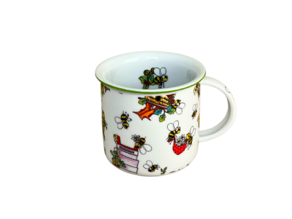 Hrnek Tina, 250 ml, včelí úl, Český porcelán Dubí
