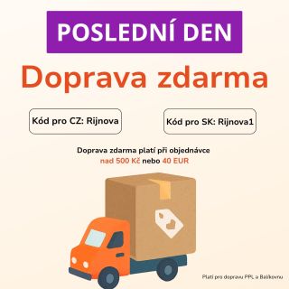 ⏰ Už jen dnes!⏰ Doprava zdarma končí o půlnoci 🚚 Nezmeškejte poslední možnost ušetřit – zítra už bude pozdě! 💨 🛍️...
